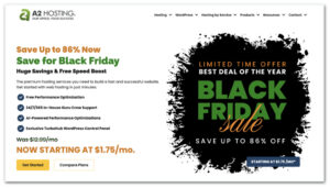 A2 Hosting Black Friday Coupon
