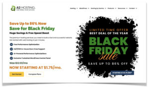 A2 Hosting Black Friday Sale