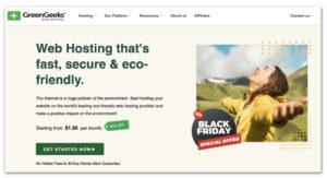 GreenGeeks Black Friday Discount Coupon