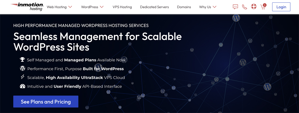 InMotion Hosting Managed WordPress