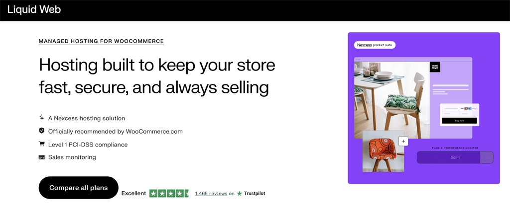 Liquid Web WooCommerce Hosting