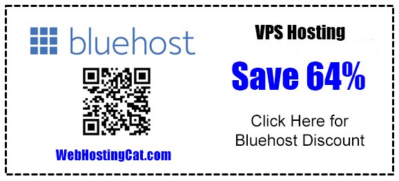 Bluehost VPS Coupon