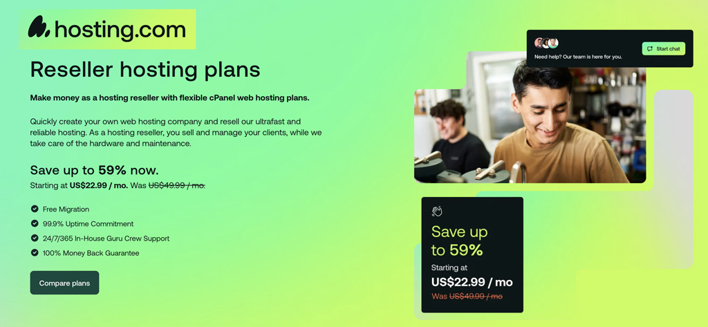 Hosting.com Reseller Hosting
