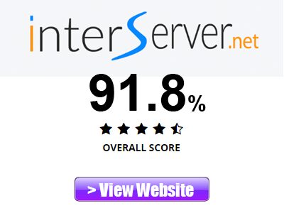 InterServer Review Rating