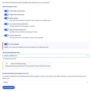 Pressable Data Sync
