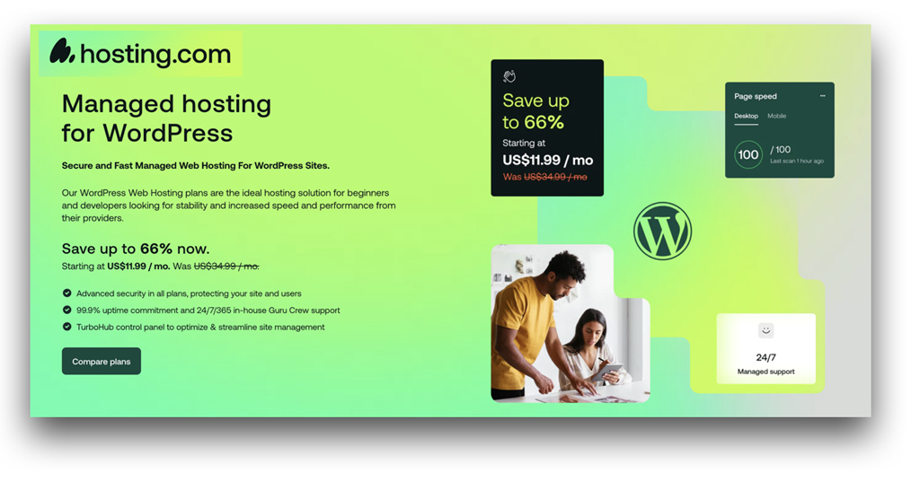 Hosting.com Managed WordPress