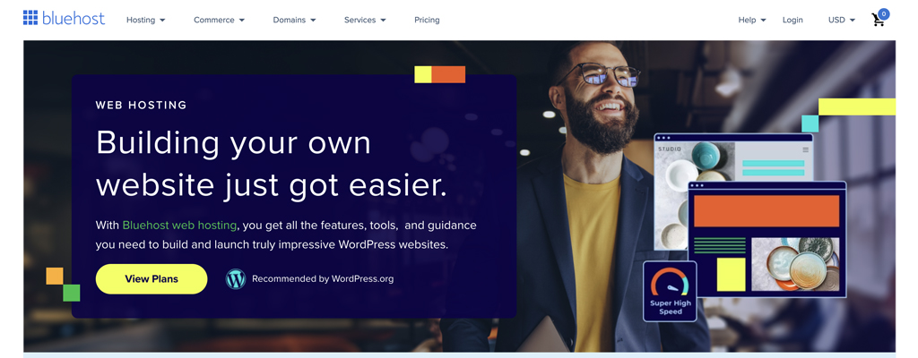 Bluehost AI Website Builder