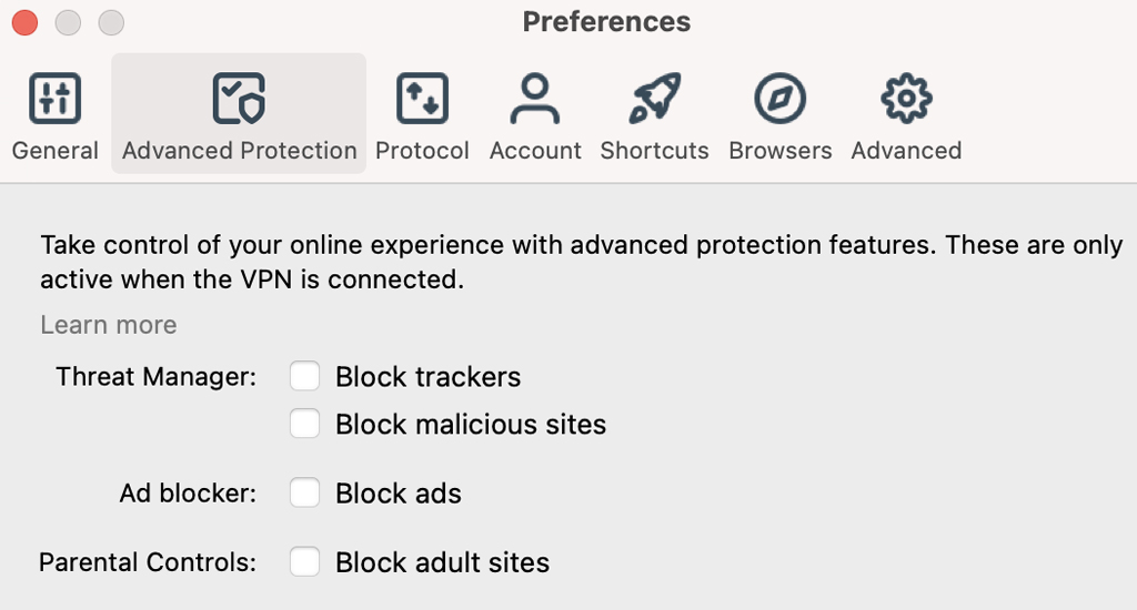 ExpressVPN Advanced Protection