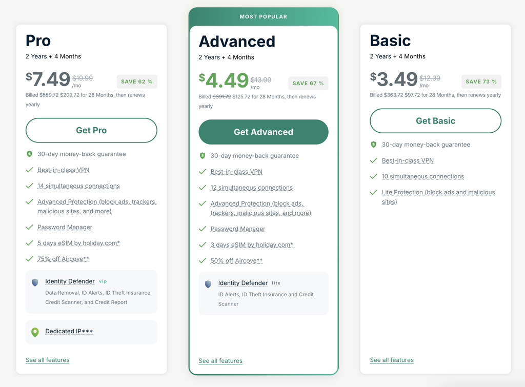 ExpressVPN Pricing and Plans