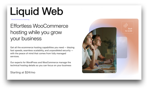Liquid Web WooCommerce Hosting