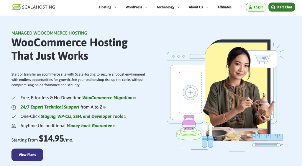 ScalaHosting WooCommerce