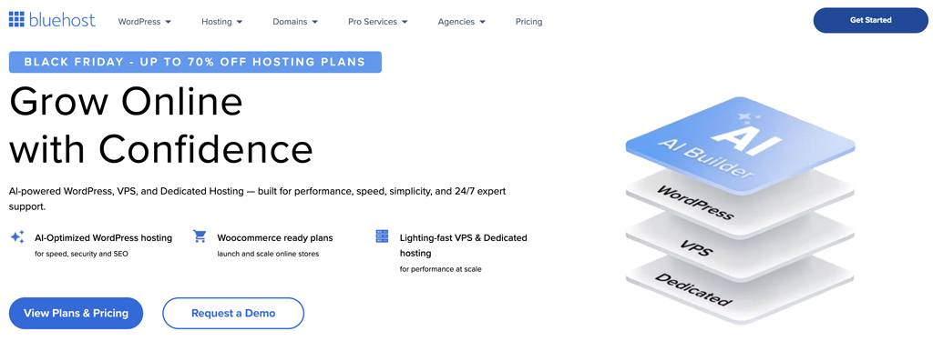Bluehost Black Friday Sale