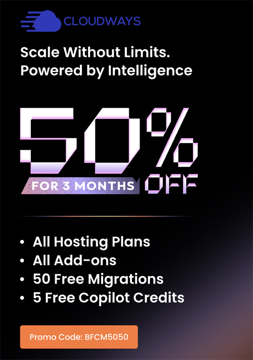 Cloudways Black Friday Sale