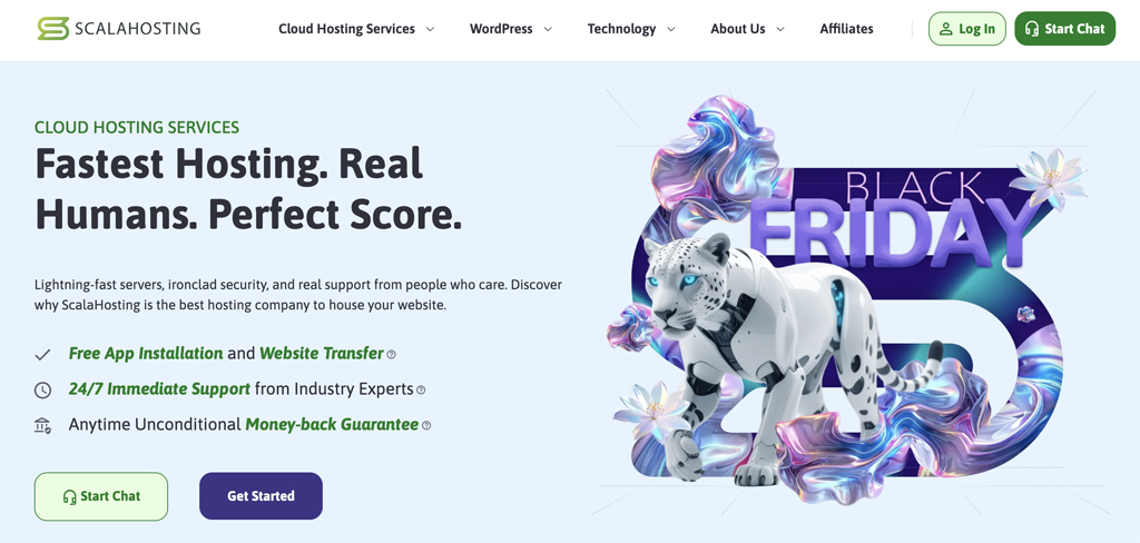 ScalaHosting Black Friday Sale