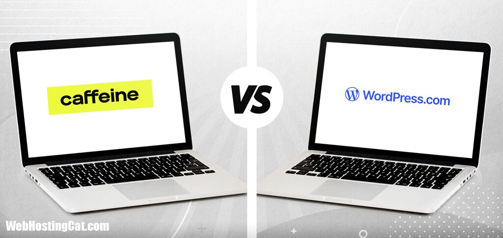 Caffeine AI vs WordPress Com