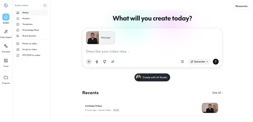 HeyGen Creating Long Form Video
