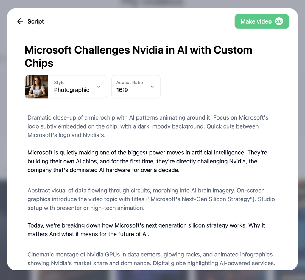 Hypernatural Generated Script