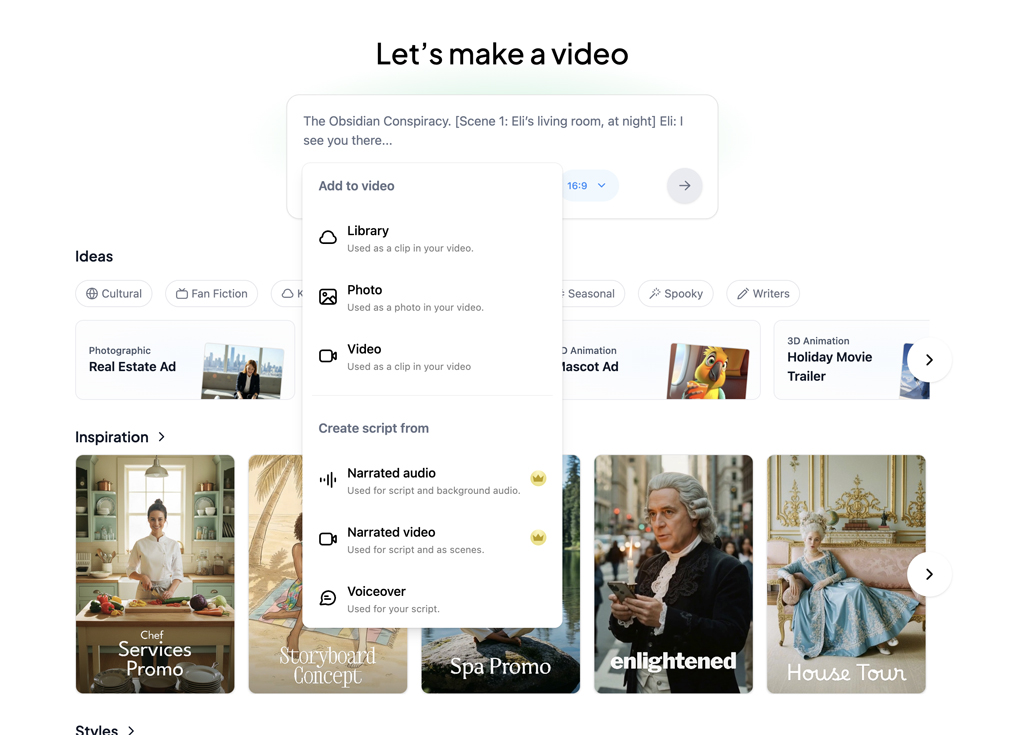 Hypernatural Narrated Audio Video