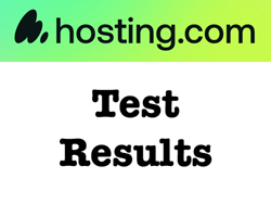 Hosting.com Test Results