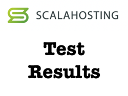 ScalaHosting Test Results